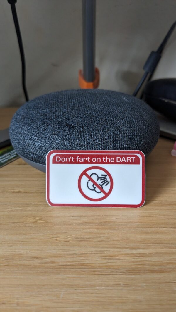 Don't Fart Sticker - Image 2