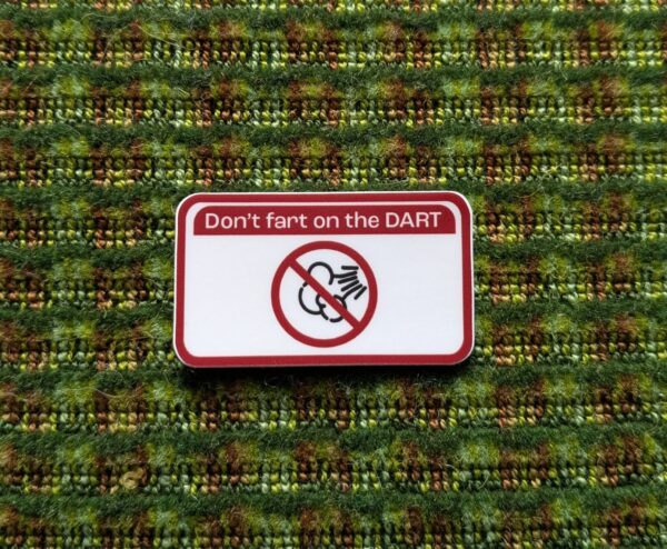 Don't Fart Sticker - Image 4